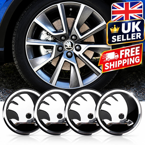 Skodas alloy wheel hub centre - alloy,