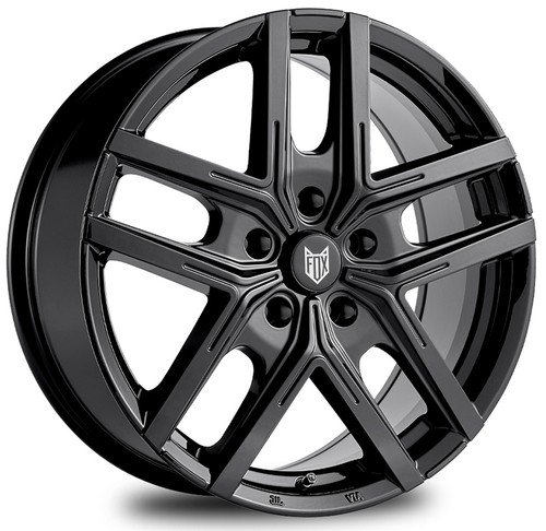 Alloy wheels fox wx5 black - wheels,