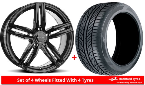 Alloy wheels tyres romac - alloy, &