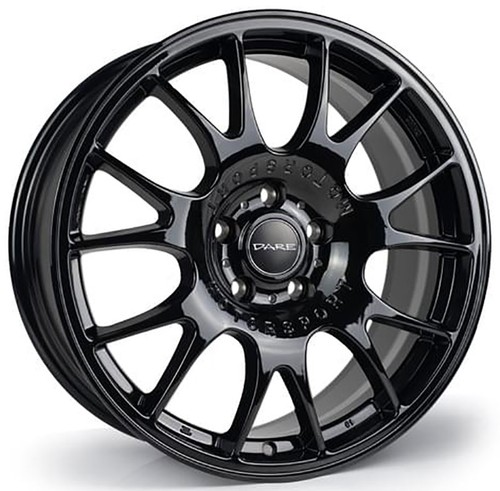 Alloy wheels dare sc black - wheels,